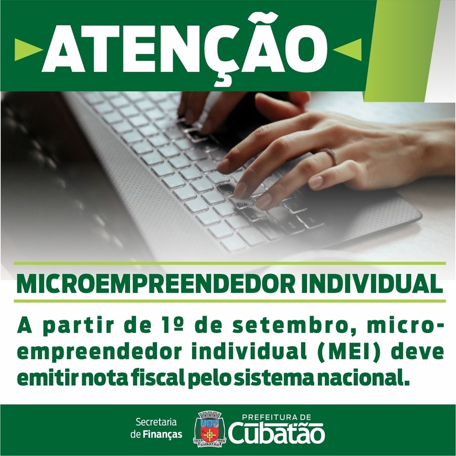 A partir de 1º de setembro, microempreendedor individual (MEI) deve emitir nota fiscal pelo sistema nacional