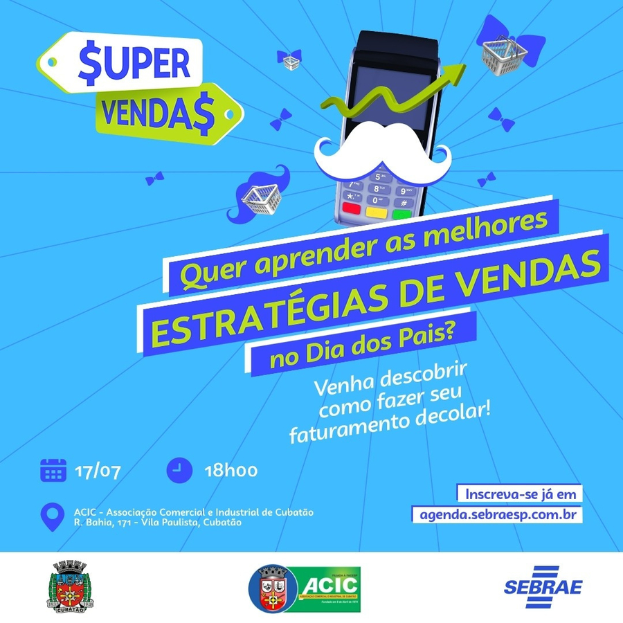 Quer aprender as melhores estratégias de vendas no Dia dos pais?