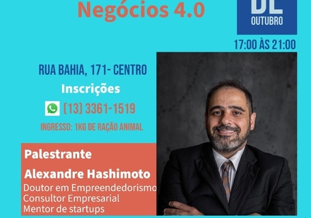 Masterclass, Inovação, Criatividade & Negócios 4.0
