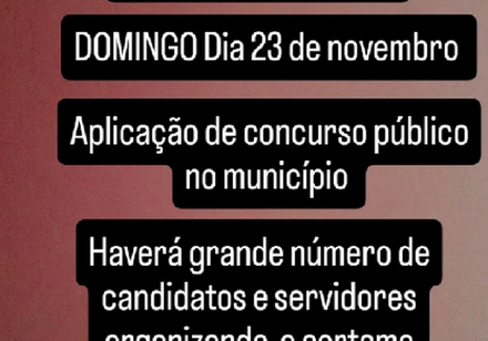 Comunicado ACIC - Concurso Público