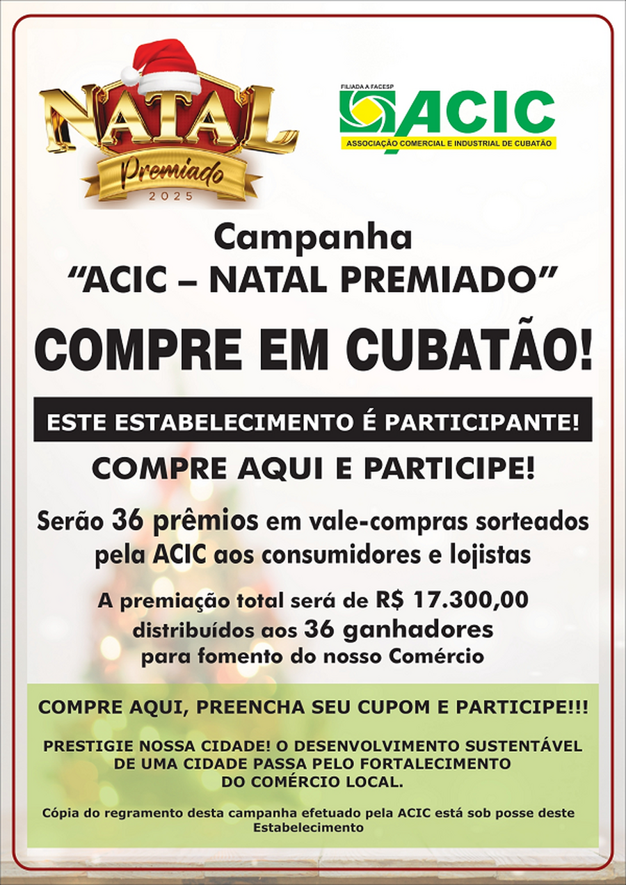 Campanha: ACIC - Natal Premiado