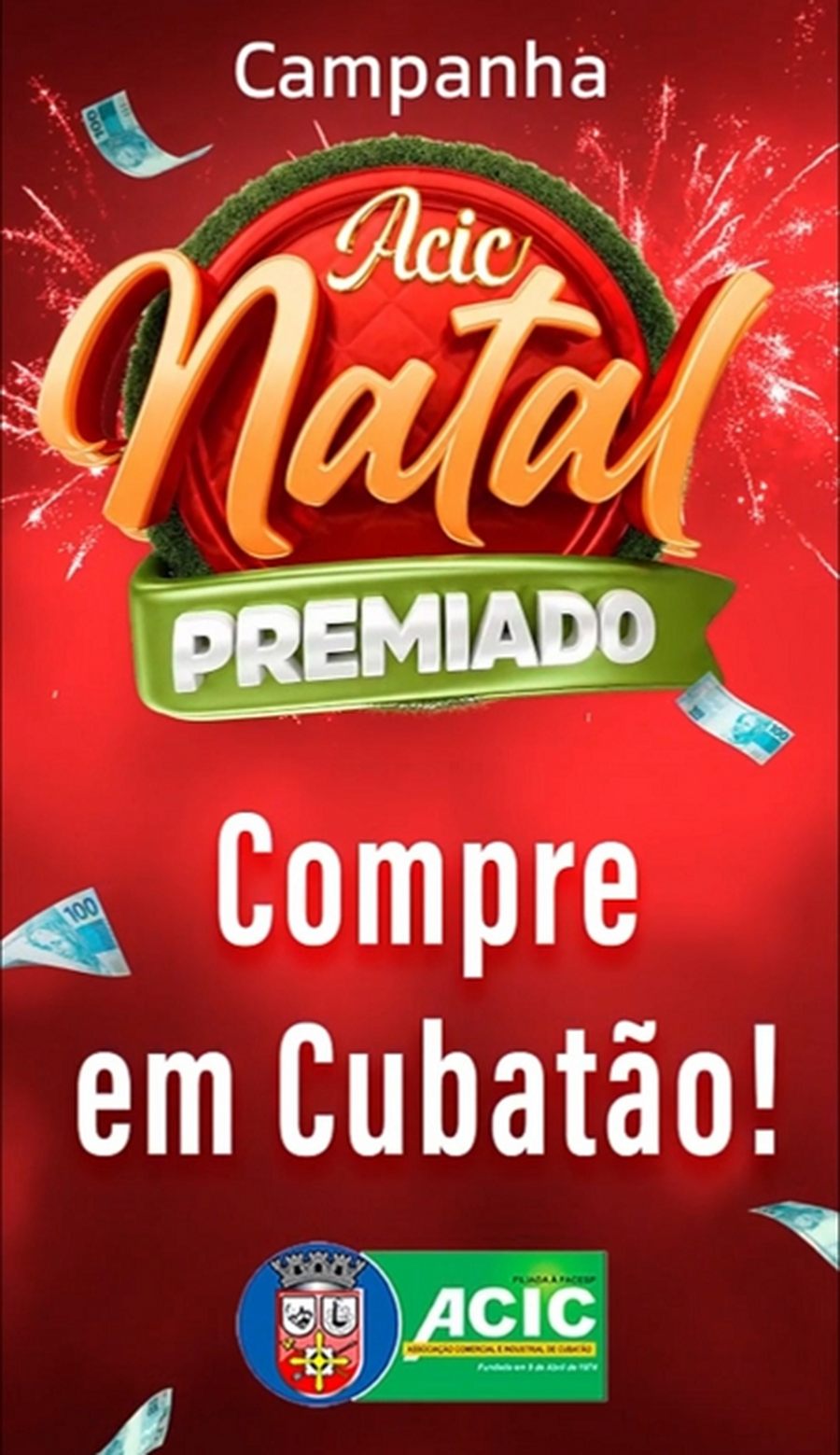 Segue a relação das Empresas de Cubatão participantes da Campanha - Natal ACIC Premiado, por categoria e ordem alfabética: