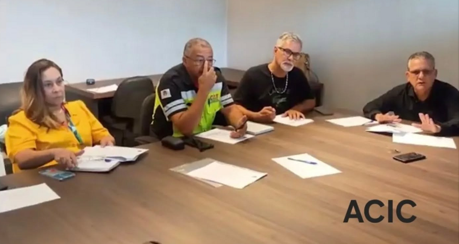 Reunião ACIC, CMC, CPFL E CMT com o vereador Carioca