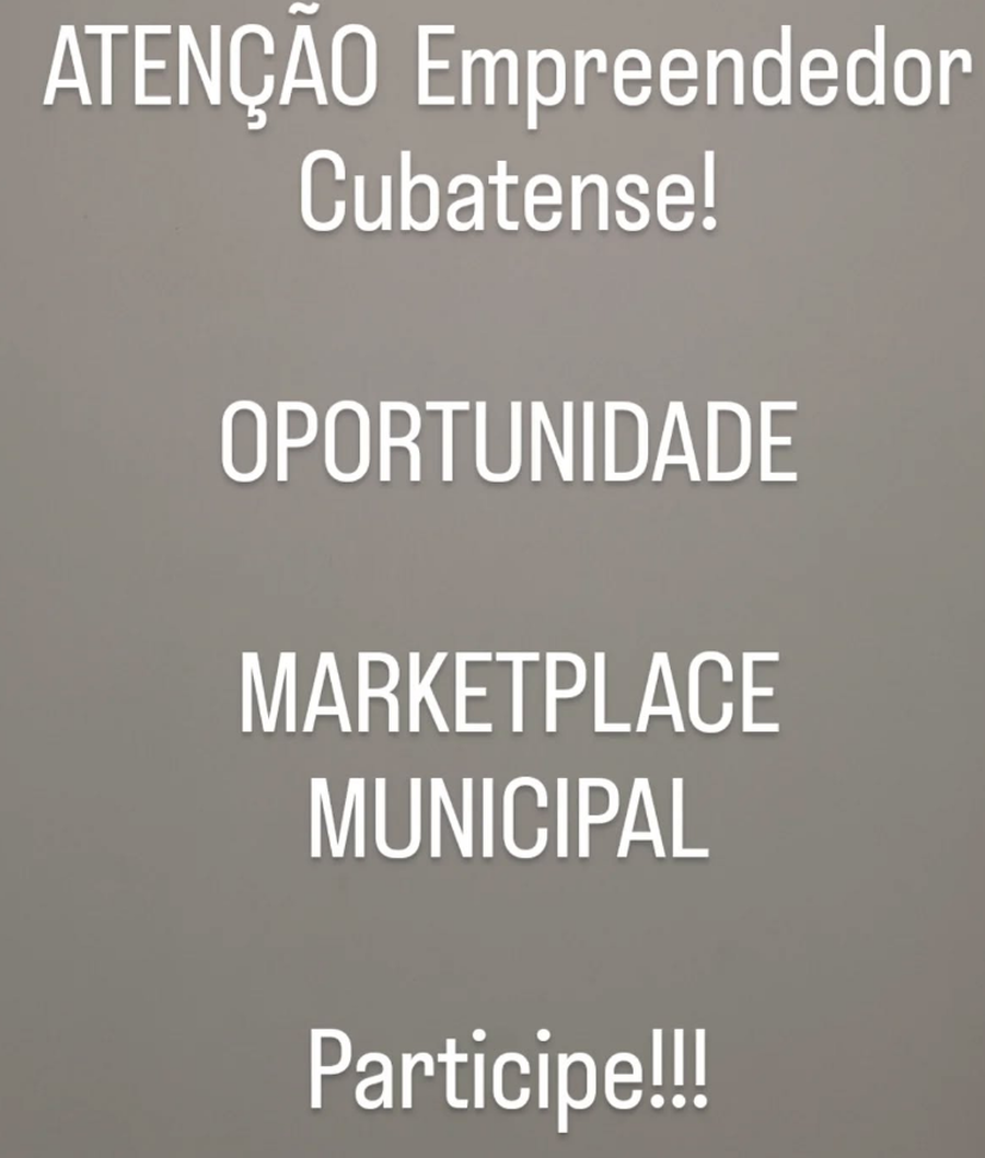 ATENÇÃO: Empreendedores de Cubatão
