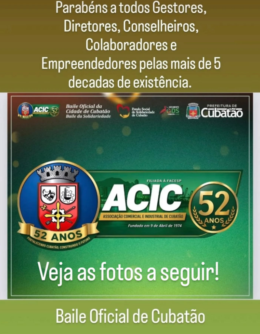 Baile Oficial da Cidade!