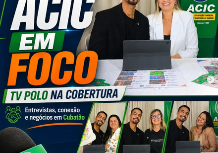 ACIC em Foco - TV Polo na cobertura