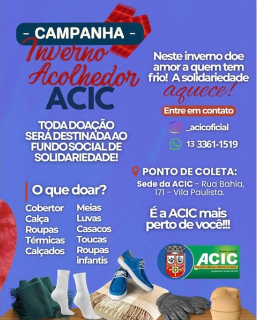 Campanha Inverno Acolhedor ACIC