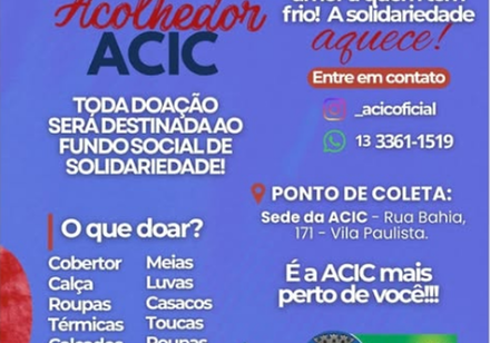 Campanha Inverno Acolhedor ACIC