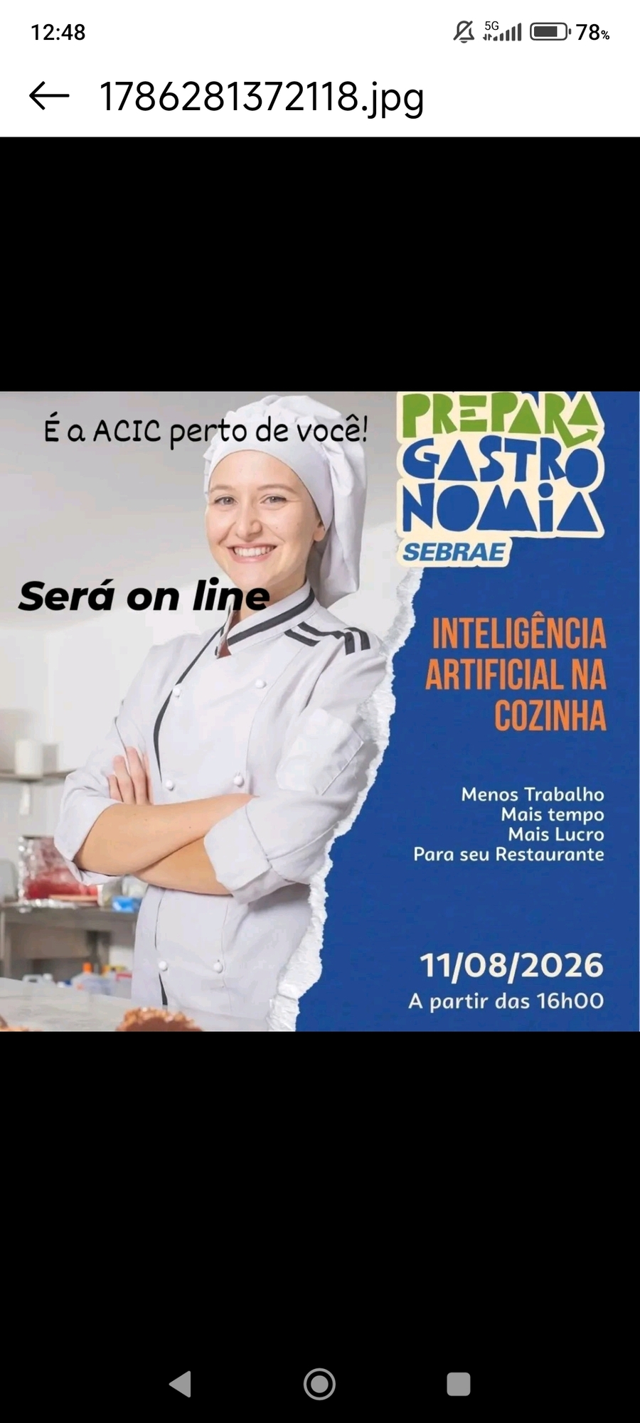 Inteligência artificial na cozinha 