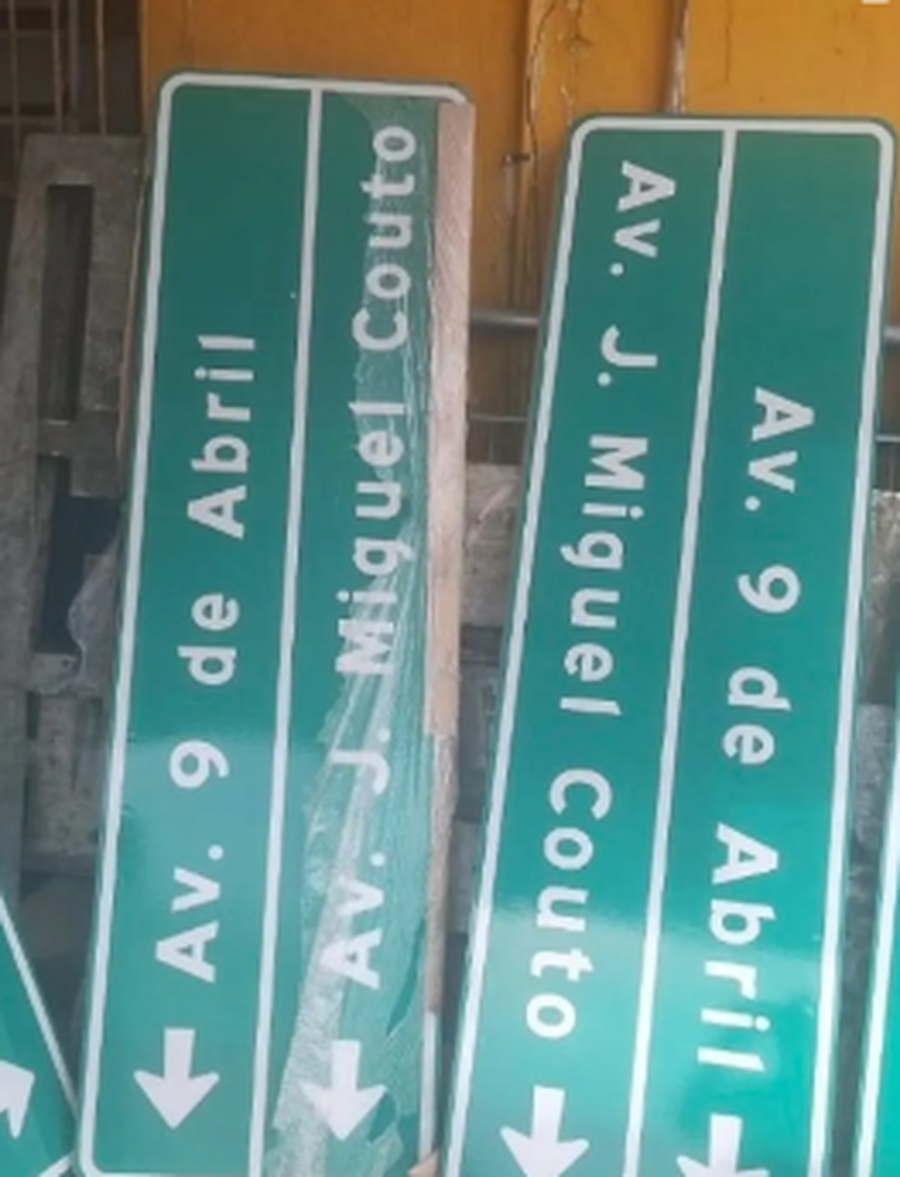 CMT instala novas placas na Cidade
