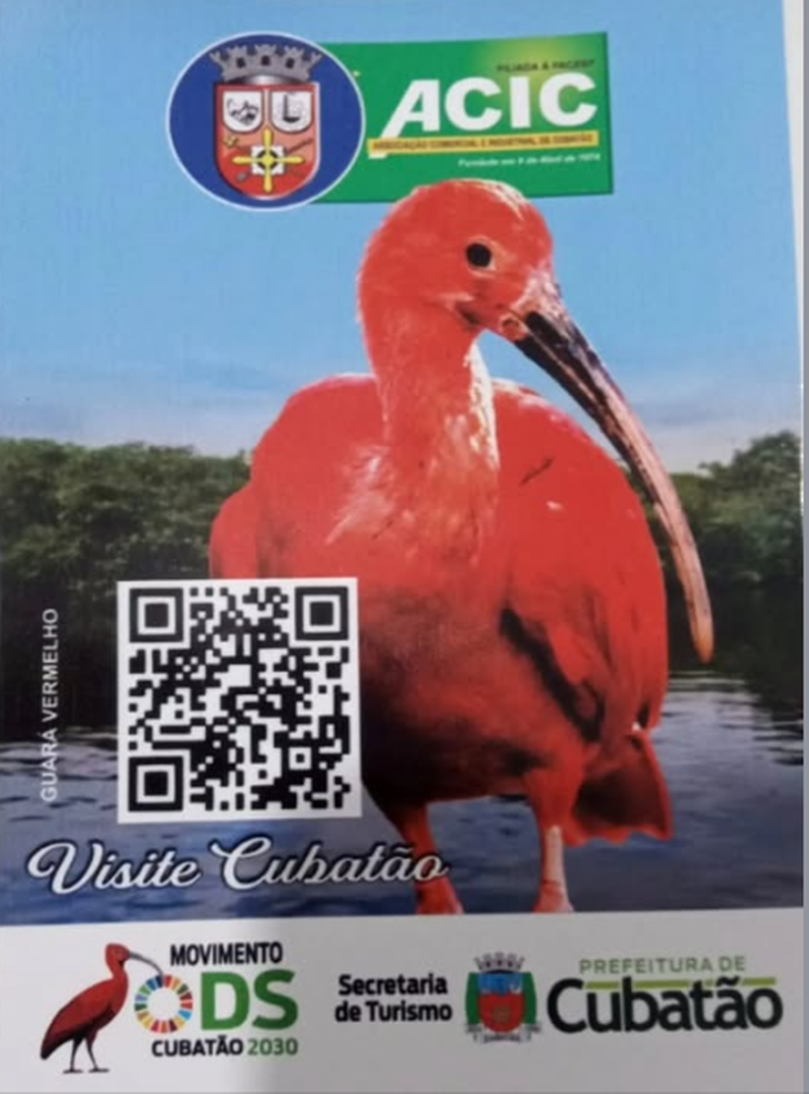 Adesivo: Visite Cubatão