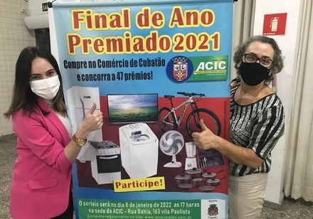 Sorteio do “Final de Ano Premiado da ACIC 2021” foi um sucesso!