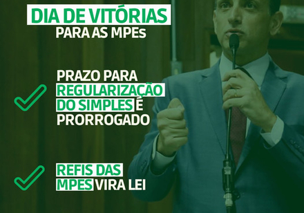 Prazo para regularização do Simples foi prorrogado para 29 de abril e Refis das MPEs virou lei!